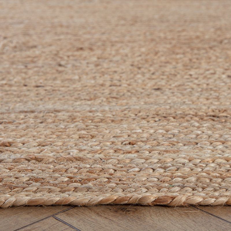 Birch Lane™ Gage Handmade Hand Braided Jute/Sisal Tan Rug & Reviews